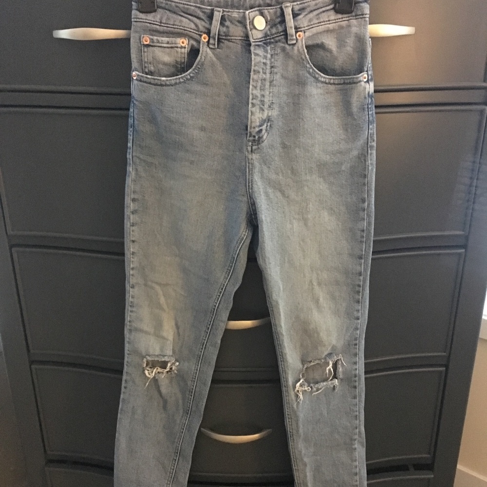 ASOS distressed denim FARLEIGH Mom jeans